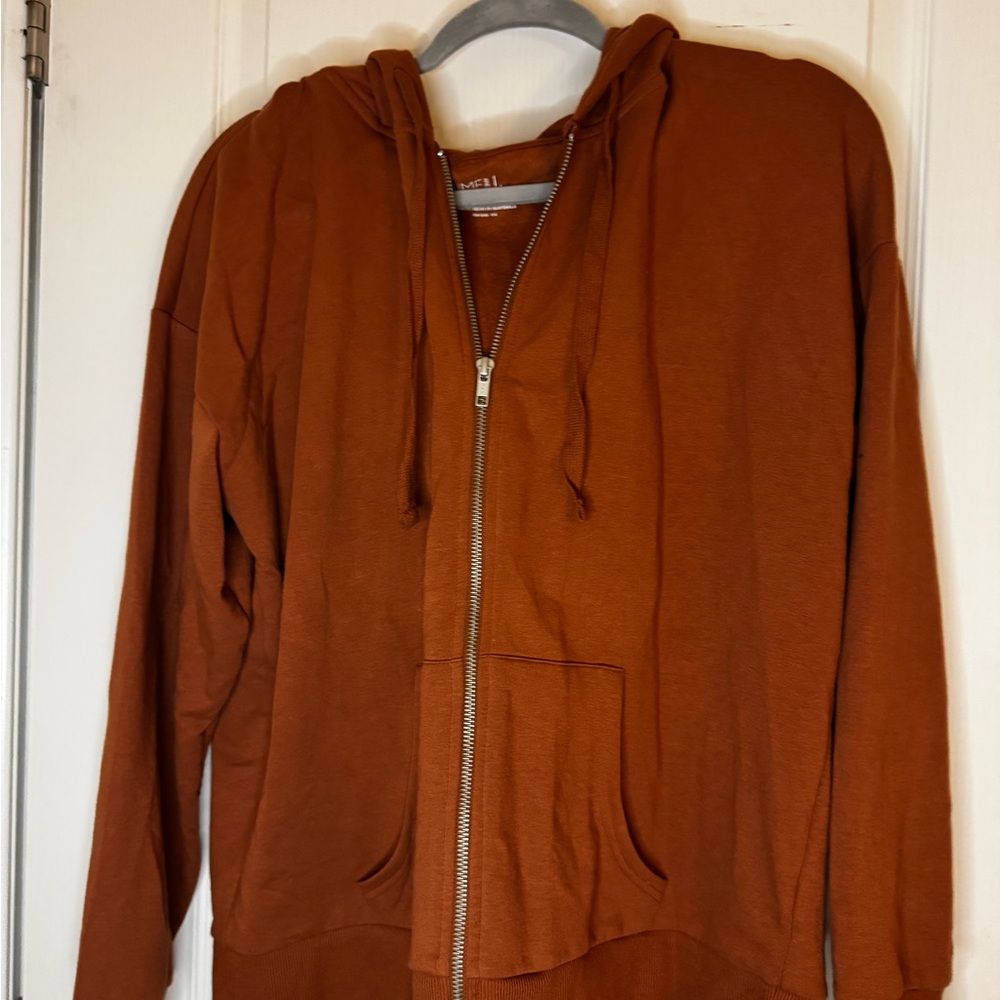 Time and Tru Women's Rust Jacket